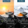 12V and 150W New Upgrade Portable Car Heater, 2 in 1 Heater & Fan, Automobile Windshield Defroster Fan, Car Defroster That Plug into Cigarette Lighter