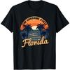 Florida Sunset - Throwback Design - Classic T-Shirt