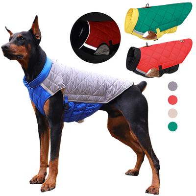 Large Dog Clothes Jacket for Labrador Dogs Winter  Warm Clothing Reflective Puppy Pet Outfit Coats Yorkie Chihuahua Pug