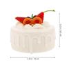 Generic Dummy Cake Fake Cake Food Model Toy Lifelike Realistic Sample Clay Cake Dummy Cake Base Birthday Anniversary Photo Shoot Half Birthday