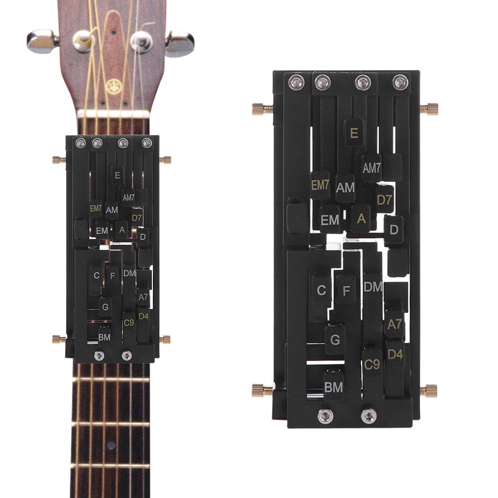 Chord Learning System Guitar Chord Trainer Guitar Finger Practice Tool for Beginners Adults