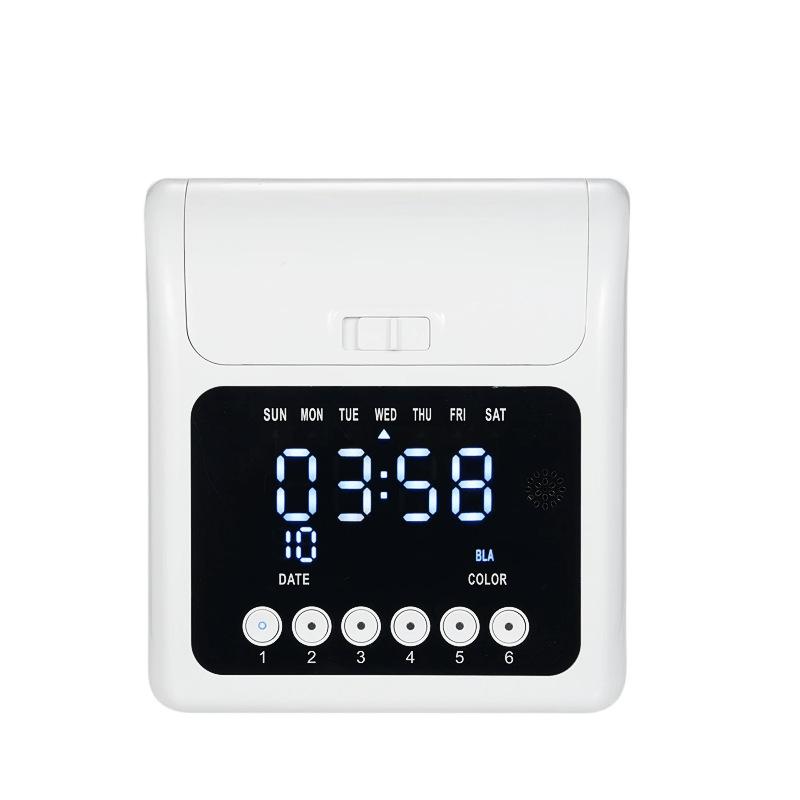 English Cross-border E-commerce Punch Card Clock-In Machine with Microcomputer for Attendance Tracking