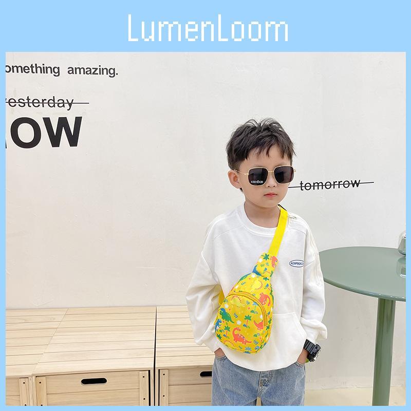 Dinosaur Cartoon Kids Single Shoulder Crossbody Chest Bag Kids Gift Fashion