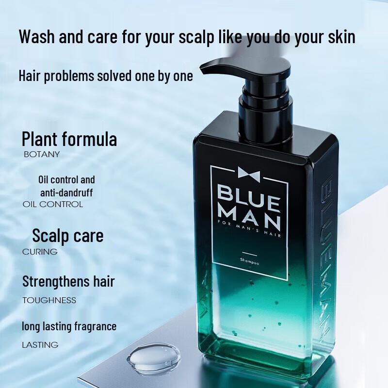 Prime Blue Men s Plant Extract Anti-Dandruff Shampoo