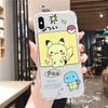 Ins Small Fresh iPhone17promax Suitable for Apple 16Pro Air Cushion Anti-drop 14 Transparent Mobile Phone Case Xr
