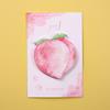 30pcs/set Festive Fruit Sticky Notes- Creative Peach and Kiwi Design - Perfect for Office, Home, or Gifts - MOYL Brand