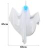 Halloween Scary LED Lights Glowing Hanging Ghost Venue Setting Horror Door Hanging Haunted House Props Halloween Props