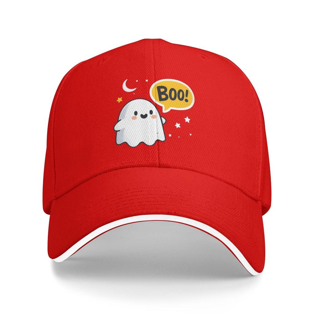 Ghost Of Disapproval BOO Baseball Caps Snapback Baseball Hats Breathable Casual Casquette Outdoor for Men And Women