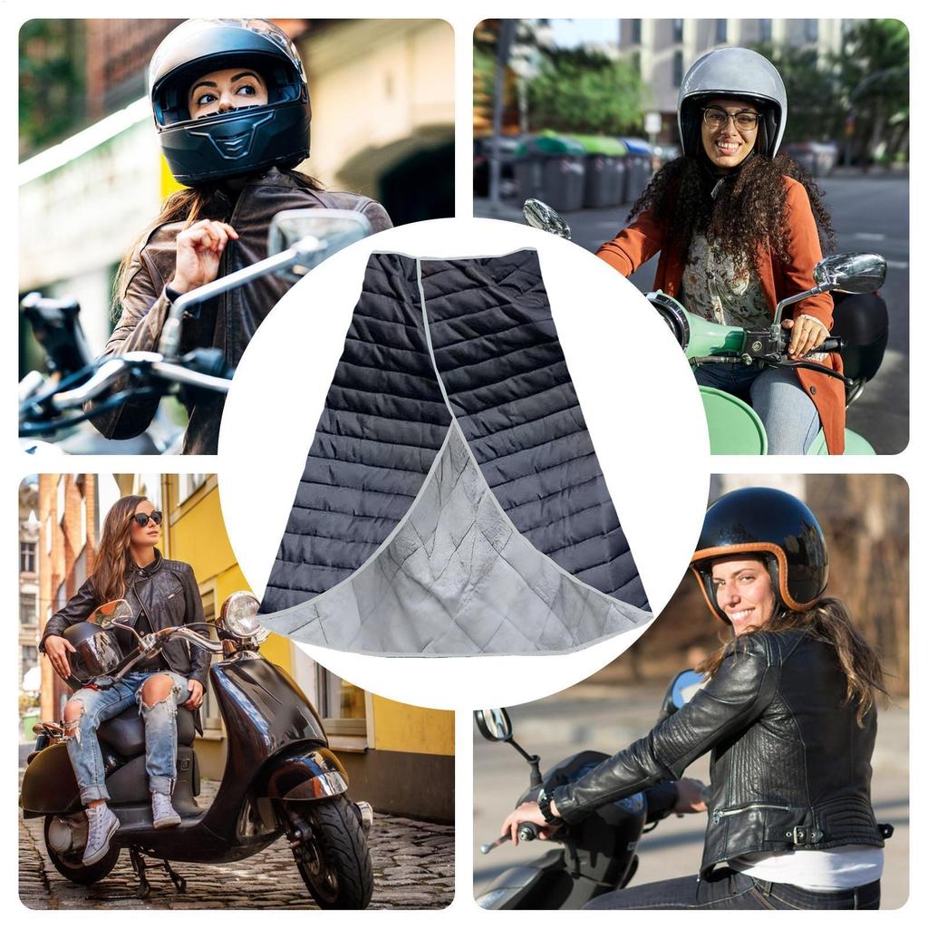 Electric Bike Leg Cover Thermal Comfortable Thickened Windproof Scooter Cold Weather Protection Blanket For Adults Men Women