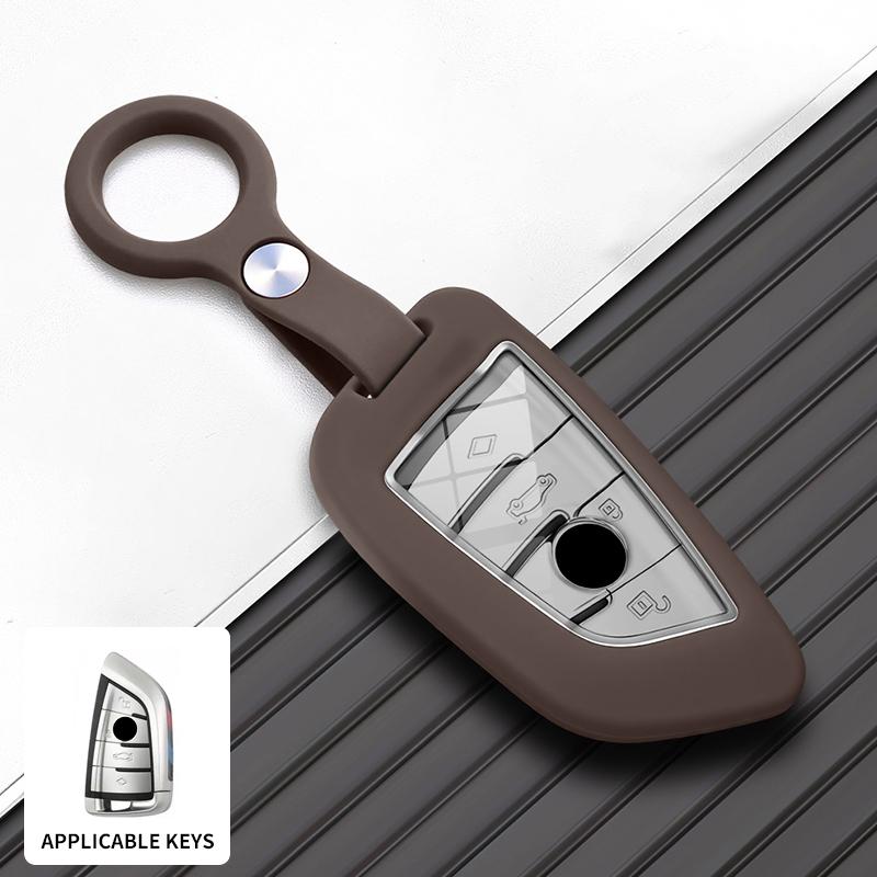 Car Key Case Cover Shell For BMW 1 3 5 7 Series iX1 iX3 i5 X1 X3 X4 X5 F15 X6 X7 F16 F10 F20 F30 F25 M3 M4 G20 G30 G01 Key Shell