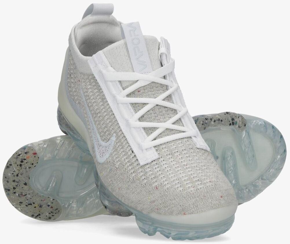 Кроссовки Nike Air VaporMax 2021 FK Women белый/чистая платина/металлическое серебро/белый