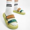 Fila Donut Fashion Versatile Casual Comfortable Slide Sandals Women Footwear Gold Green F12W421505FGG
