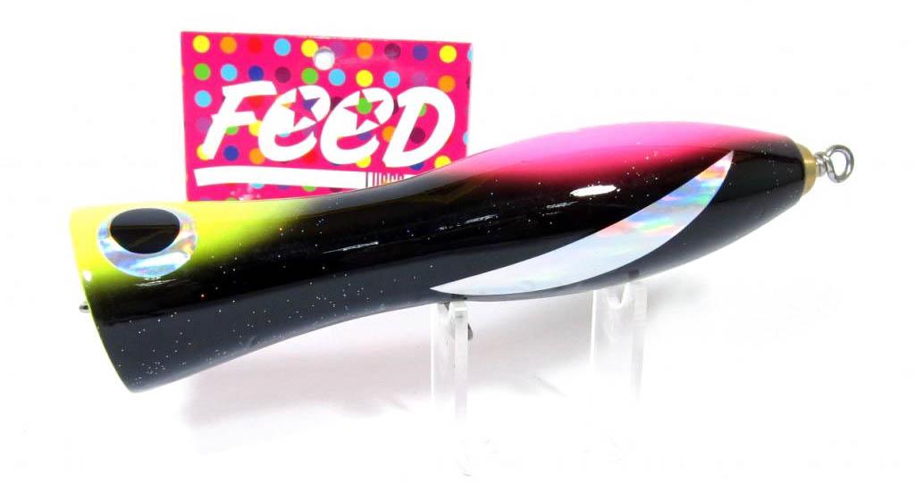Feed Pin 135 Hand Made Wood Popper Floating Lure 135 Grams 44 (1044)