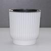 Plant Flower Pot Self Watering Pot White Round Planter Balcony Office Home Succulent Automatic Water-absorbing Flower Pots