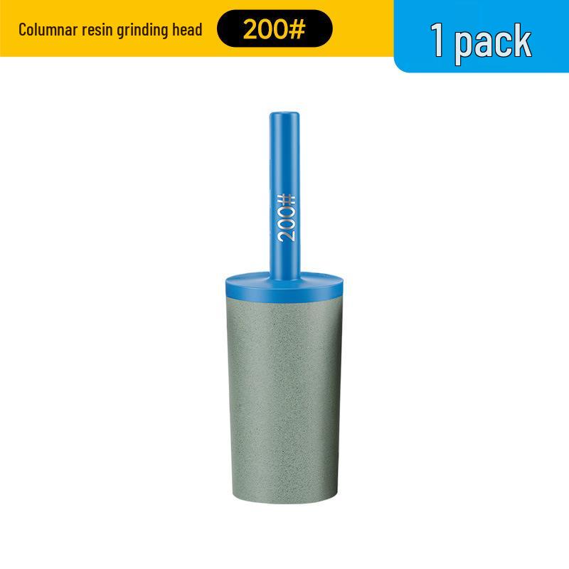 Electric Drill Grinder: Diamond Polishing Cylinder & Resin Grinding Head for Stone Carving