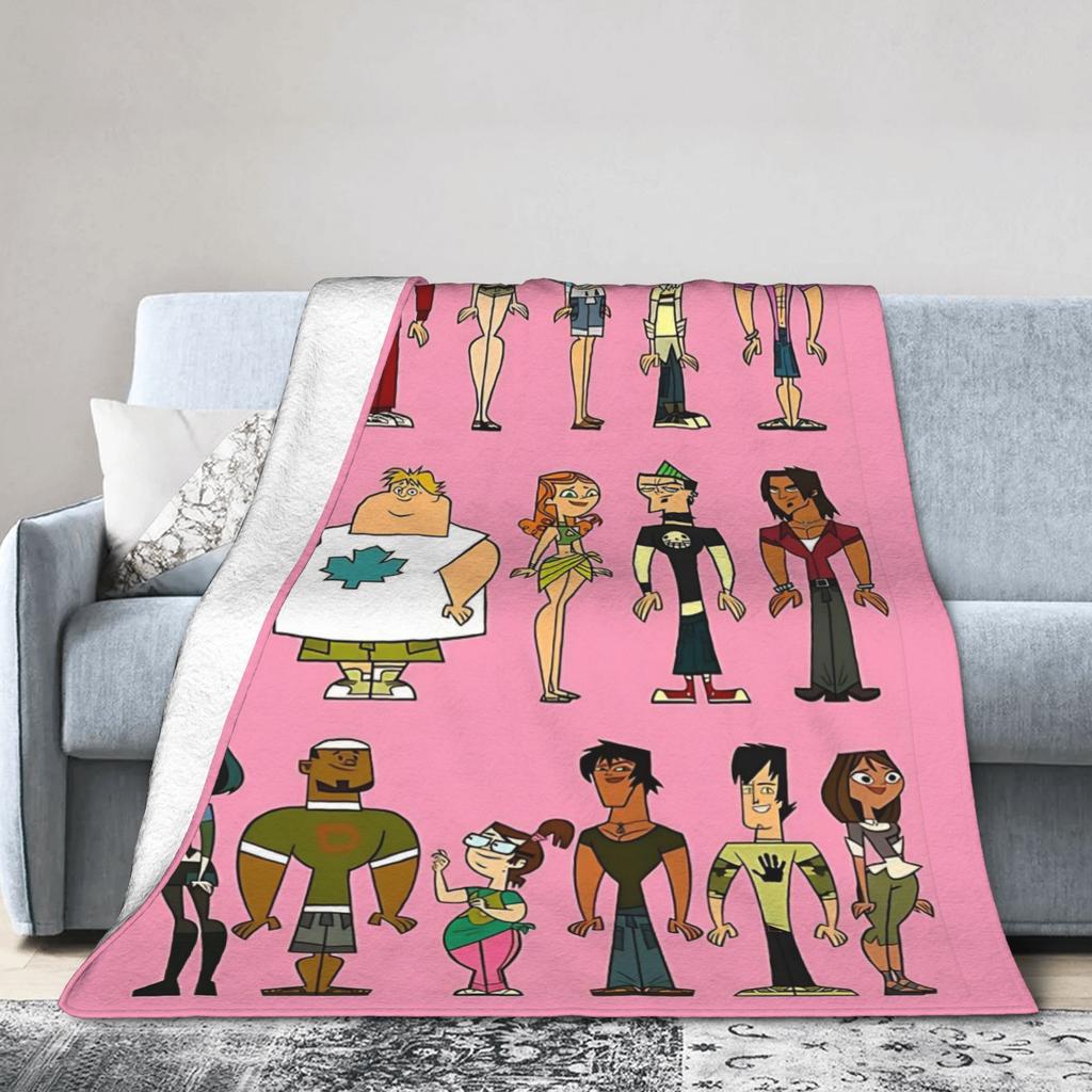 Totals Dramas Pink Fleece Throw Blanket Blanket for Bed Car Warm Quilt