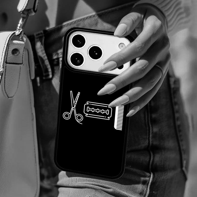 Love Barber Life Phone Case For iPhone 17 Air 14 15 13 12 Max Cover For Apple 16e 11 Pro Max Plus Coque