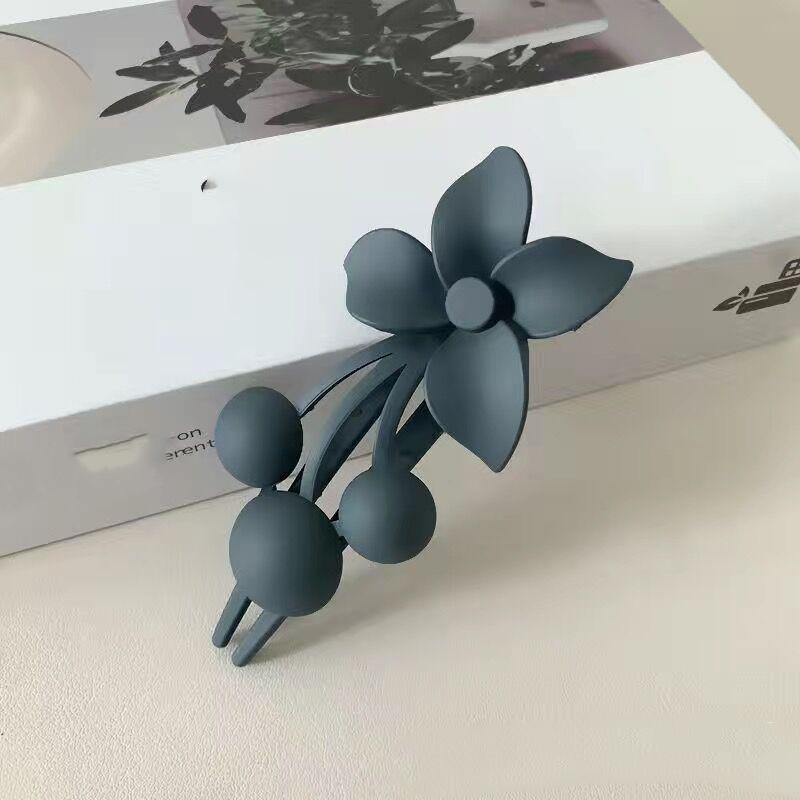 Büyük Çift Kelebek Saç Klipleri Kadın Mizaç Zarif Arka Kafa At Kuyruğu Klip Firkete Buzlu Ördek Gagası Klip