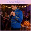 Costum Cosplay Michael Jackson de Halloween din Material Poliester pentru Spectacole pe Scenă și Evenimente de Petrecere