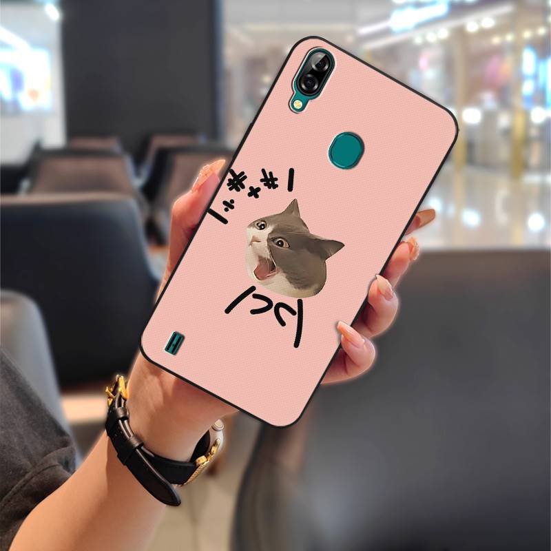 Soft case Anti-dust Phone Case For Blackview A60 Pro Protective Couple TPU Graffiti Back Cover Cute Fashion Design