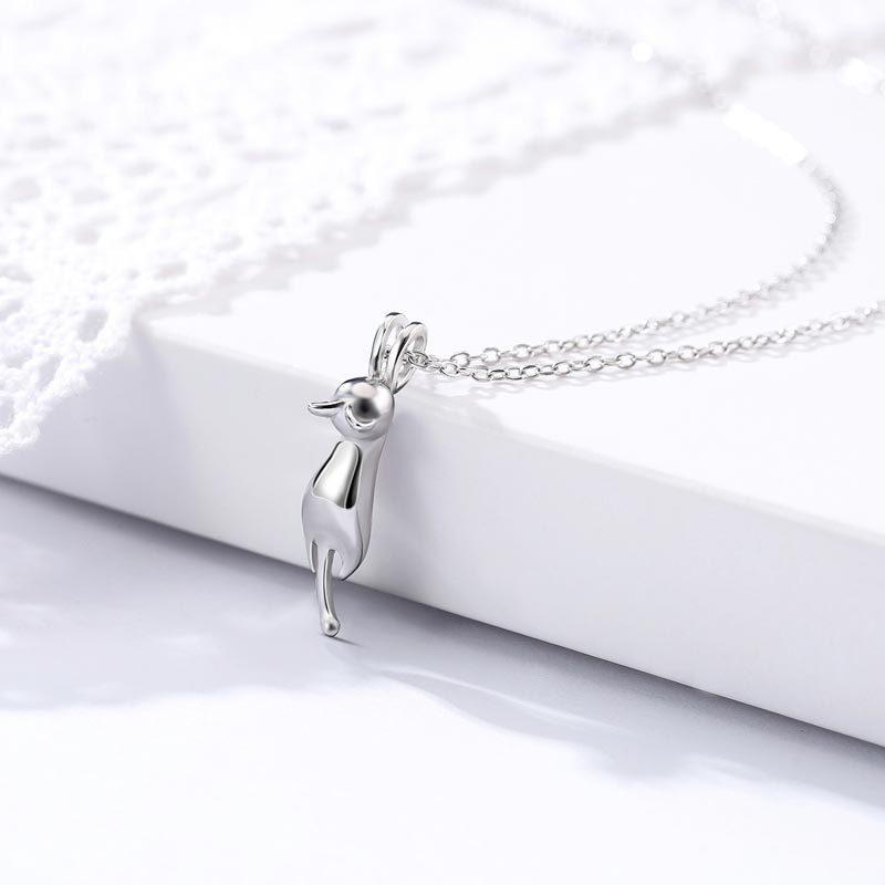 Jewelry Kitten Necklace Women's Fashion Jewelry Accessories Korean Pendant ins Style