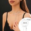Trendy Bowknot Studs Earrings Stylish Chain Choker Necklace Durable Beads Bracelet Alloy Material Jewelry Gift for Women