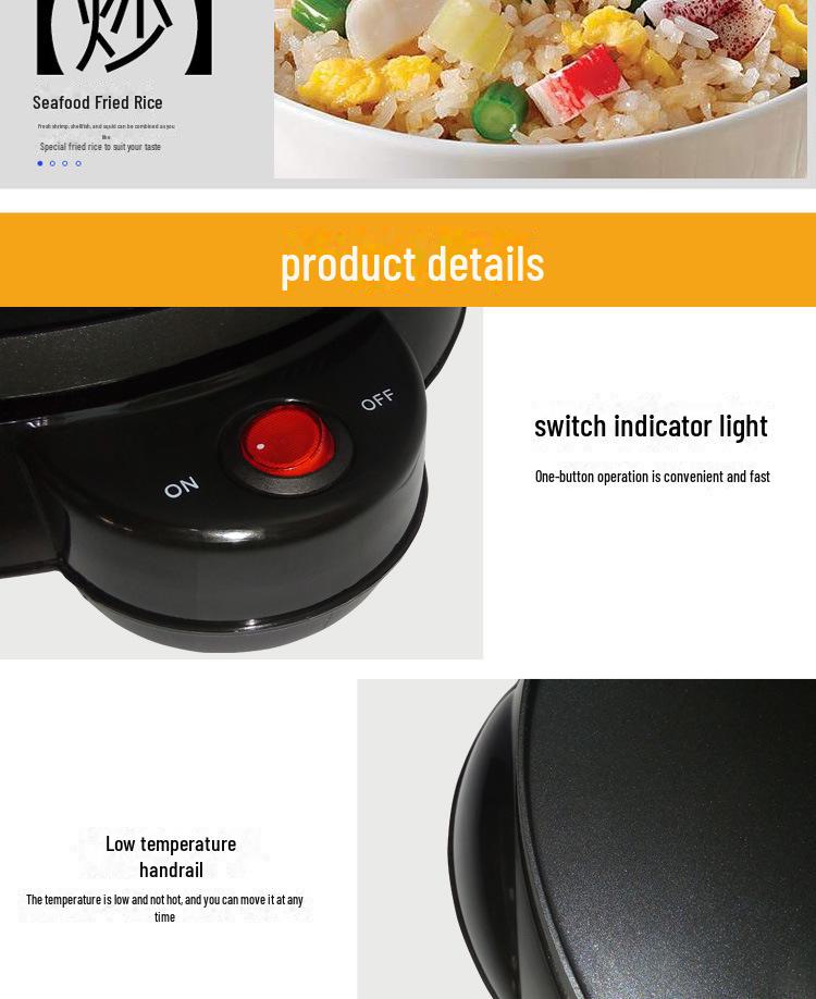 New Non-Stick Electric Pancake Maker - German Design