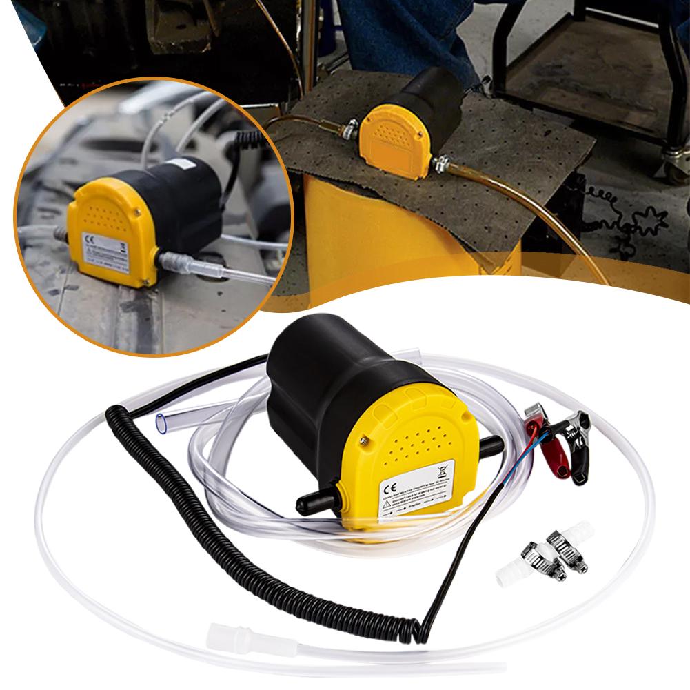 12V Car Oil Suction Pump Diesel Fluid Sump Extractor Scavenge Fuel Transfer Suction Boat Motorbike Electric Car Oil Pump