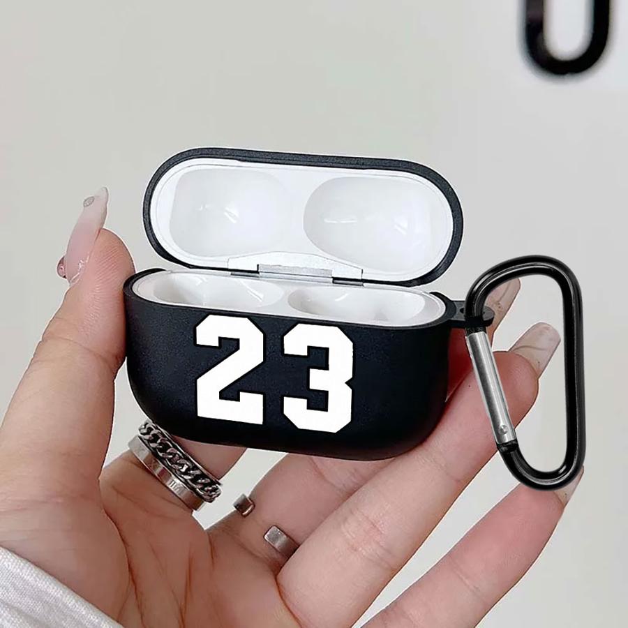 Basketball No. 23 Earphone Cases Cover Case For Airpods 3 1 Pro2 Pro3 4 2 Pro