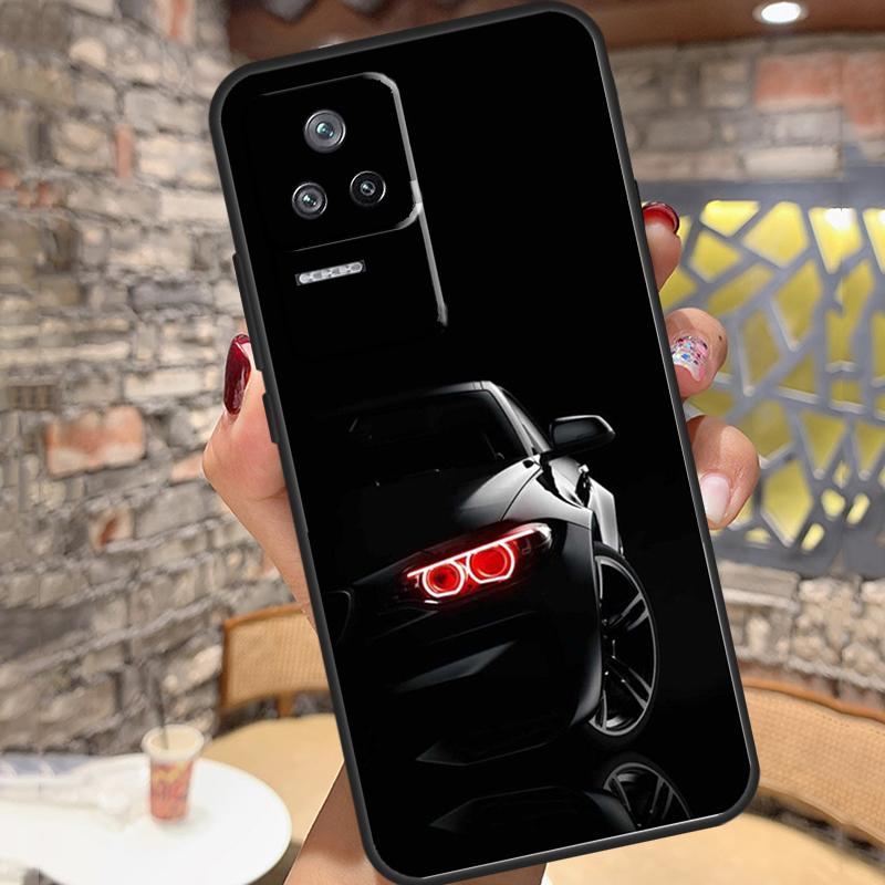Japan JDM Sport Car Case For Xiaomi 13 14 15 Ultra 11T 12T 13T 14T Pro POCO X7 Pro X3 X5 X6 M6 F5 F6 Pro Cover