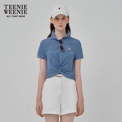Women's Embroidered Polo Shirt