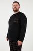 Men's Plus Size Plus Size Pajama Set Cotton Regular Fit Plus Size Pajama Set Men's Pajama Set