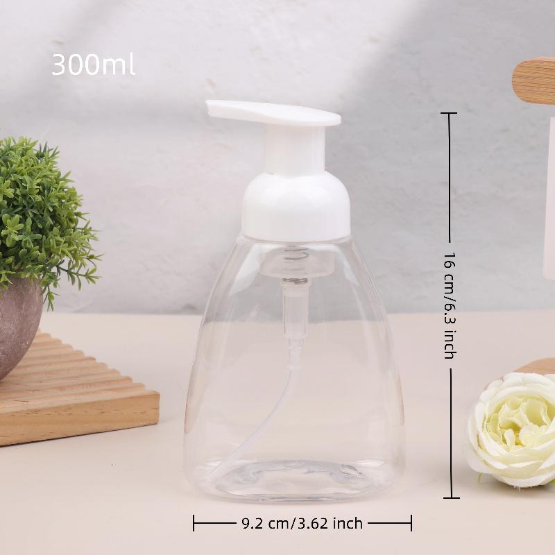 250/300ml Plastic Foaming Bottle Soap Mousses Liquid Dispenser Froth Shampoo Lotion Shower Gel Foam Pump Cosmetic Empty Bottles