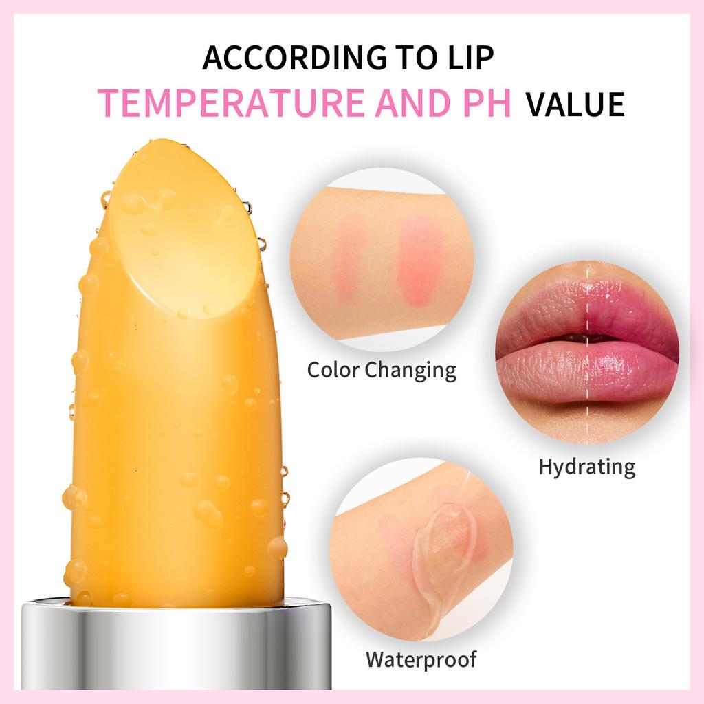 Makeup Red Cherry Temperature-Changing Lipstick, Moisturizing And Moisturizing Waterproof Non-Stick Cup, Thousands Of People And Thousands Of Colo