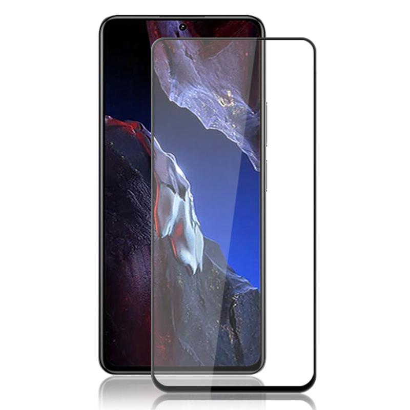 MOCOLO Screen Protector for Xiaomi Poco F5 Pro 5G/Redmi K60 5G/K60 Pro 5G,Full Cover Silk Printing Tempered Glass Film