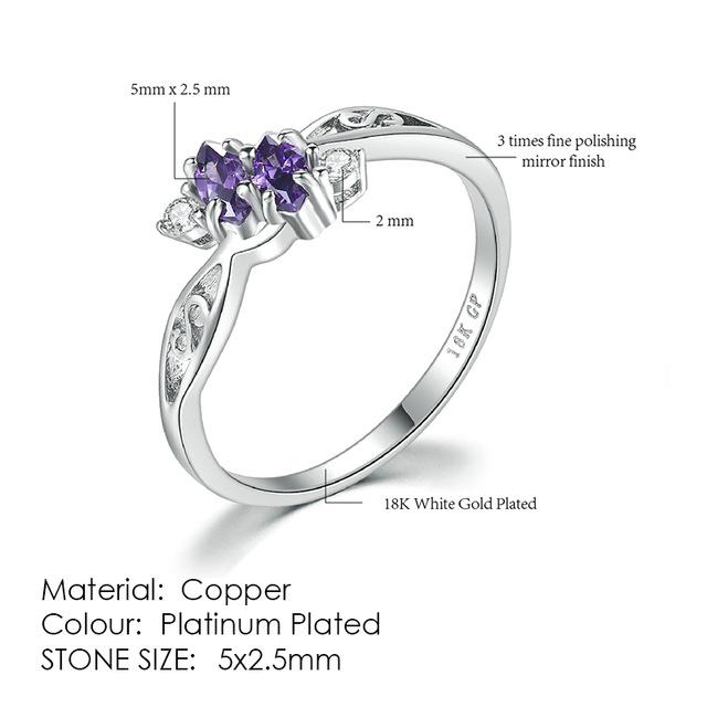 Rings Stylish Jewelry For Women Sleek Minimalist Style Cubic Zirconia Nuptial Bridal Finger Ring Light Gold Color Color Modish Kbr103Simple Rings