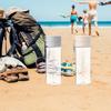 800ml High Appearance Dual Lid Plastic Cup Large Capacity Student Fitness Sports Water Bottle Portable Plastic Water