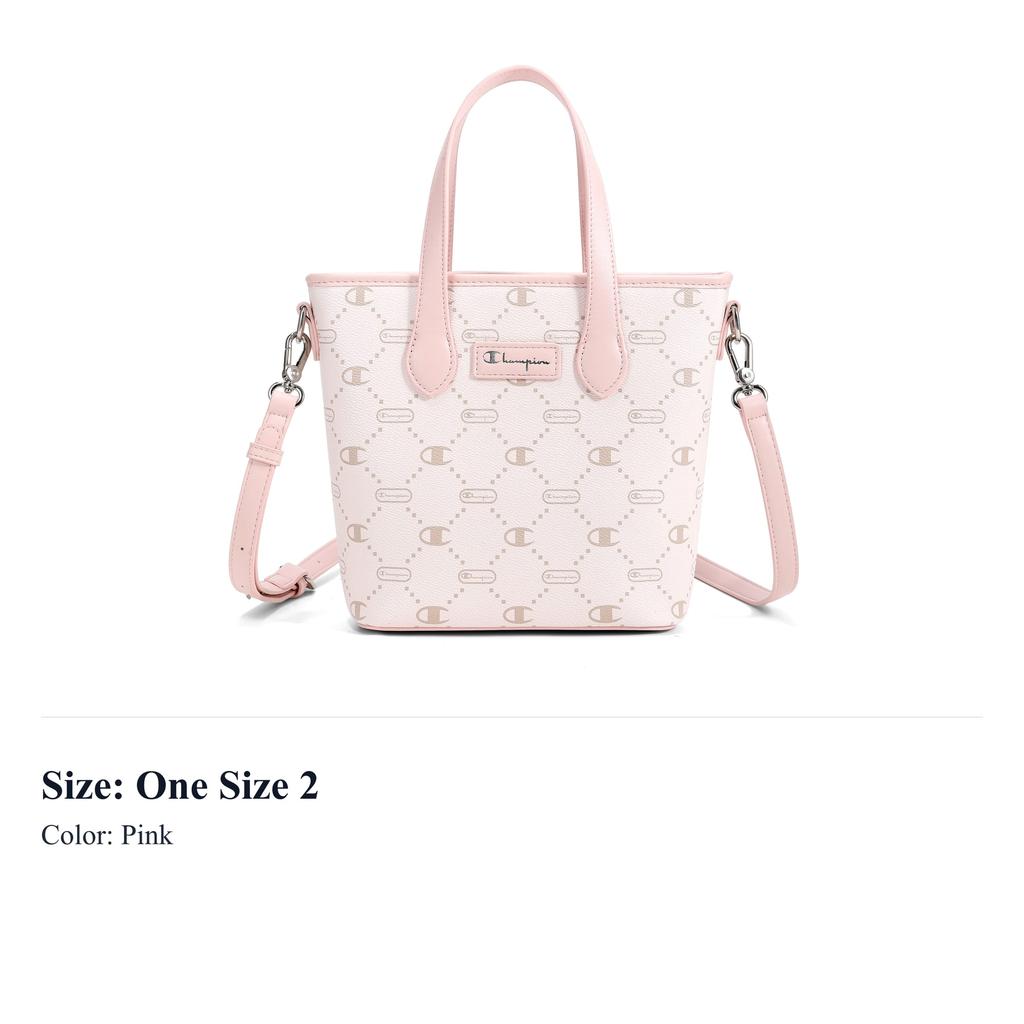 Champion PU Leather Women's Handbag Regular Women's Blue/Pink 26SSTR123