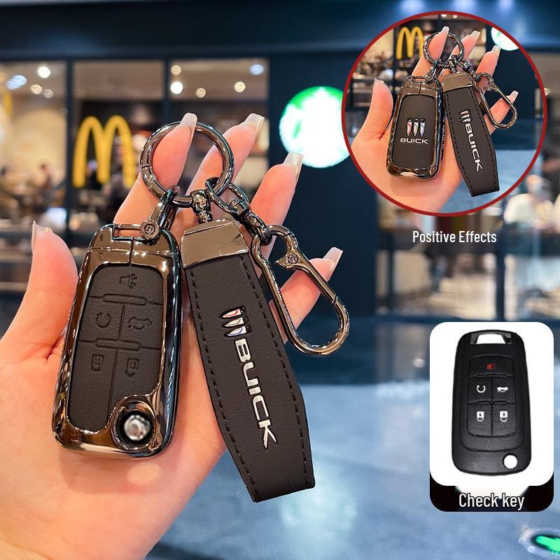 Folding Metal Key Case for Buick Excelle, Yue Lang 10-20 models