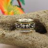 Men'S Ring Hip-Hop Elements Simple Retro Elephant Pattern Luxury Personalized Ring Old