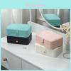 Jewelry Storage Box With Leather Material For Gift Travel And Wedding Use