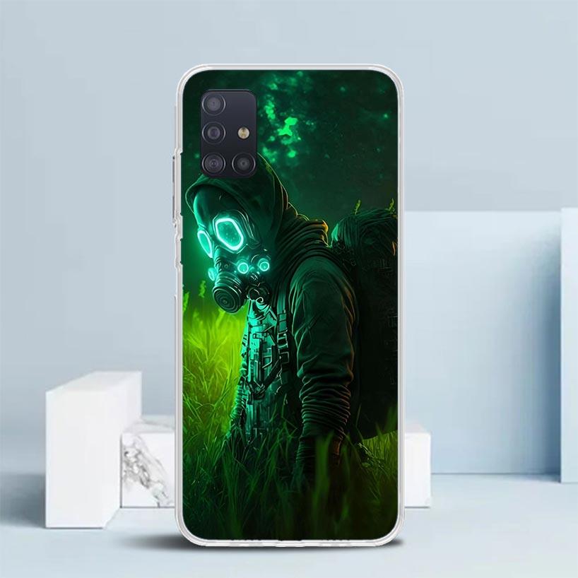 Game S-Stalker Soft Cover for Samsung Galaxy A12 A22 A32 A52 A72 A02S Phone Case Note 20 Ultra 10 S10 Plus A51 A71 A50S A20S A10