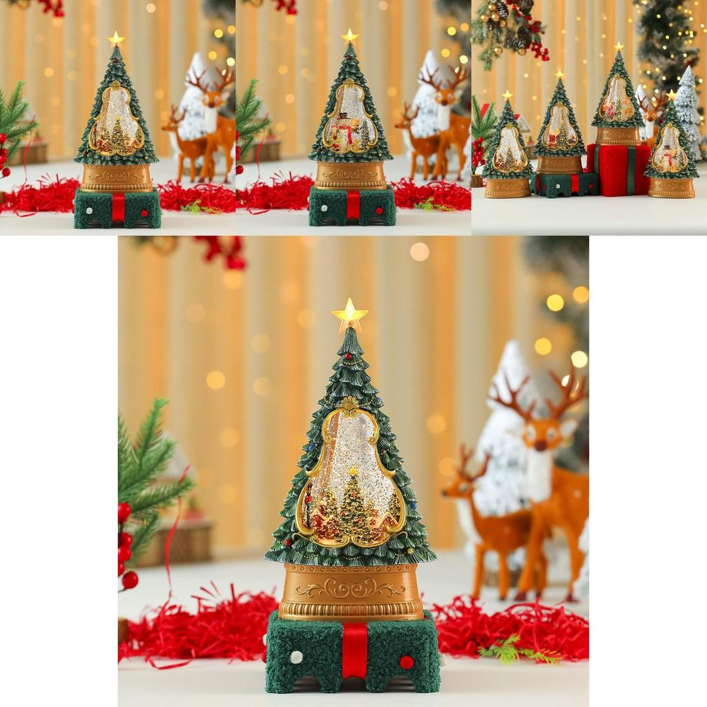 Weihnachtsbaumschmuck mit Lichtern und Musik für Feiertagsdekoration, Geschenk für Kinder und Mädchen