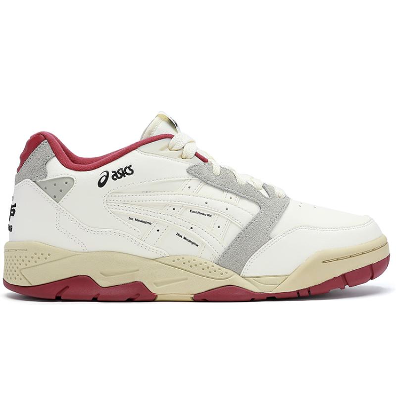 ASICS X Badmarket GEL FUSE 'White Grey Red' Sneakers 1203A420-101