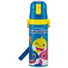 Skater Sports Bottle Children's Stainless Steel Water Bottle 470ml Baby Shark SDC4-A