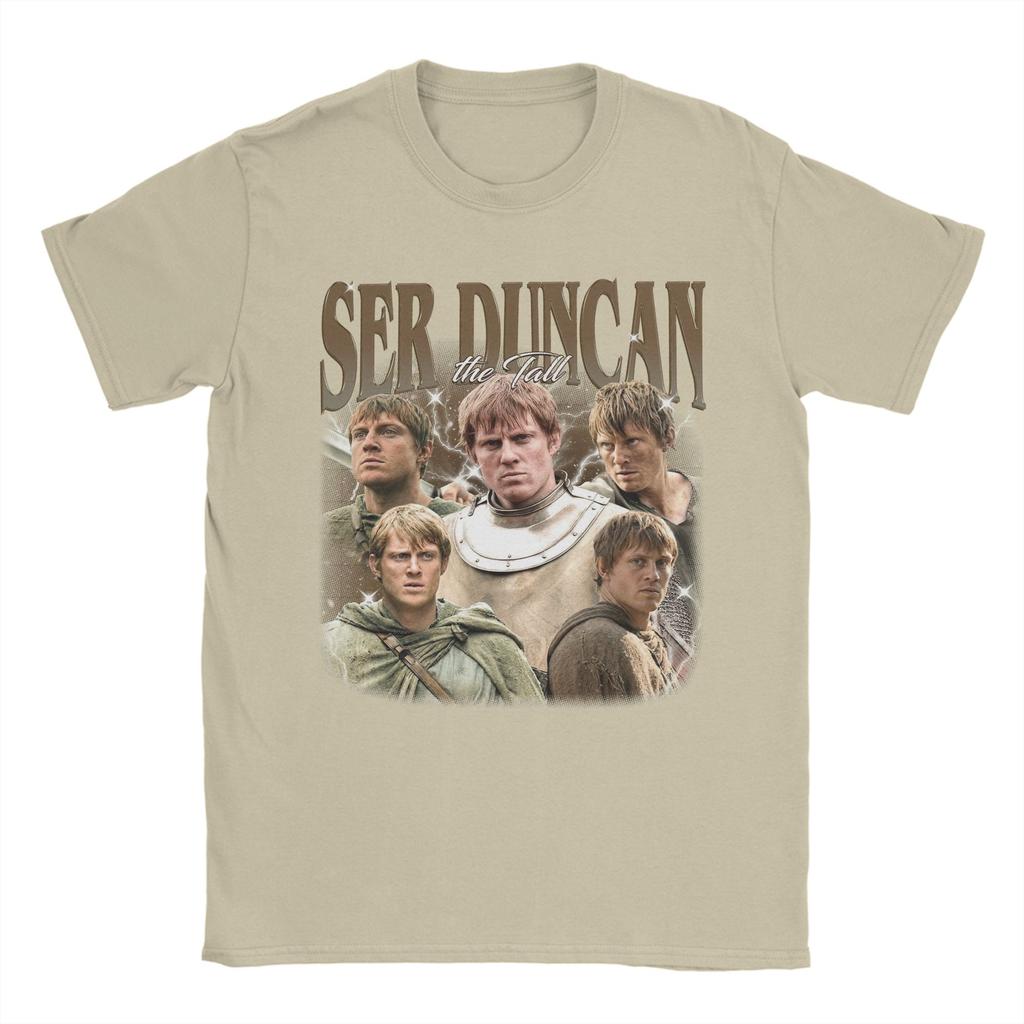 Mens TShirts Ser Duncan A Knight Of The Seven Kingdoms Pure Cotton Tee Shirt Short Sleeve T Shirts Round Neck Clothes Party