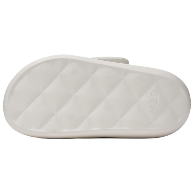MLB LA DODGERS Slip Resistant Abrasion Resistant Slide Slippers Unisex White Sneakers 3ALPBLX43-07IVS