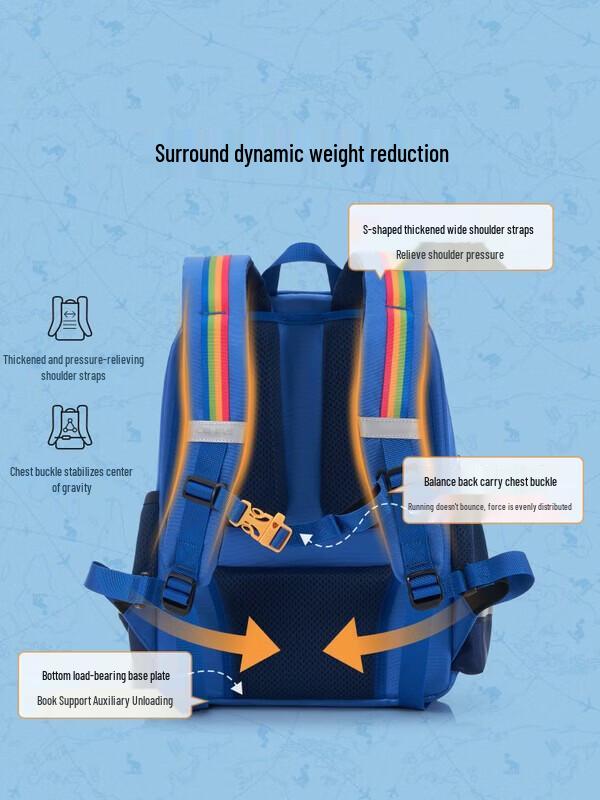OIWAS Children s Lightweight Ergonomic Backpack