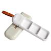 Small Fashion Portable Nordic Style Pill Box Tablet Pillbox Dispenser Medicine Boxes 3 Grids Dispensing Storage Kit Organizer