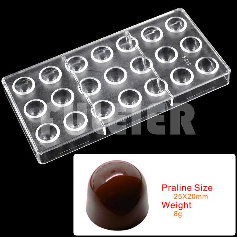 3D Polycarbonate Chocolate Mold For Baking Candy Bar Mould Sweets Bonbon Chocolate Cake Decoration Confectionery Tool Bakeware